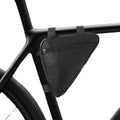 Bike Frame Storage Bag, Bicycle Pouch Bike Triangle Pouch Bikes Tool Bag Bicycle Storage Bags Mountain Bikes Phone Bags Lightweight Cycling Tool Accessories (Black)