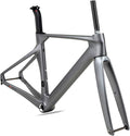 700C Carbon Road Bike Frameset 43.5cm / 46cm / 48cm / 50cm / 52cm / 54CM / 56CM Breaking Wind Racing Frame Thru Axle Frame 12×100MM 12×142MM Disc Brake Frame Internal Routing