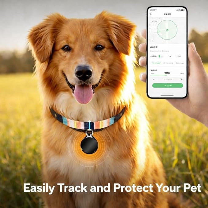 GPS Tracker for Vehicles – No Subscription, SIM Card Not Included (Self-Provided), Free App for Real-Time Tracking, Speed Alerts, Vibration Notifications, Electronic Fence, Hidden Car Tracker
