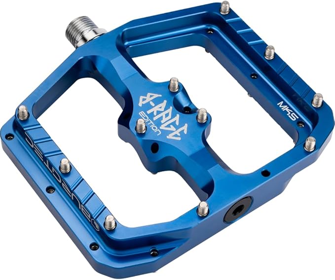 B-Rage Edition MK5 Penthouse Flat Pedals by Burgtec