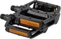Bike Pedals – 9/16" Platform Pedals with Reflectors for Mountain, Road, BMX, and Ebike