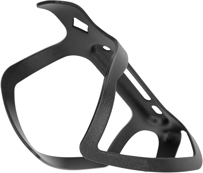 Aluminum Alloy Cage Cage Bouteille, Light Support for Folding Bikes on Road, Black Accessories (Black)