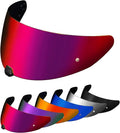 PSLER i10 Visor HJ-31 Visor i10 Tinted Visor Helmet i70 Face Shield Replacementfor i10 HJ-31 i70,Deep Purplish Red