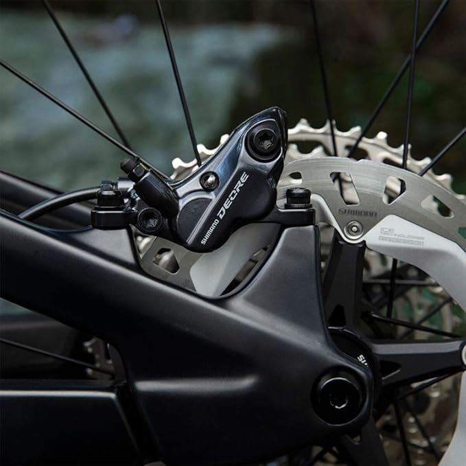 Shimano Deore Br-M6120 Disc Brake Black, Resin, Front