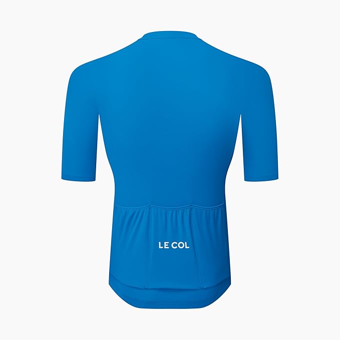 LE COL Men's Ride Jersey| Short Sleeve Cycling Shirt | Lightweight Breathable Moisture Wicking| S - XL