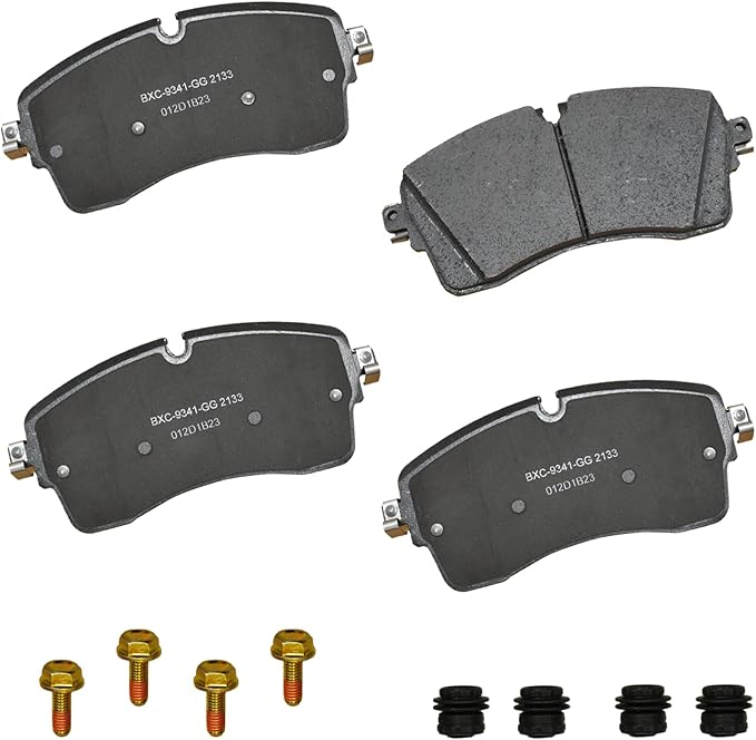 Bendix Premium SBC2133 Ceramic Front Brake Pads for Select Models Jaguar E-Pace,Land Rover Defender 90,Defender 110,Discovery,Discovery Sport,Range Rover,Range Rover Evoque,Range Rover Sport