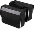 Bike frame bag handlebar bags for mountain bikes waterproof portable storage bag top tube bag phone storage bag accessories (2 bags)