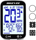 Bike Speedometer GPS Wireless Cycling Computer – Auto Start/Stop, Auto Backlight, Waterproof Bicycle Odometer MPH KM/H, 2.4" LCD Display