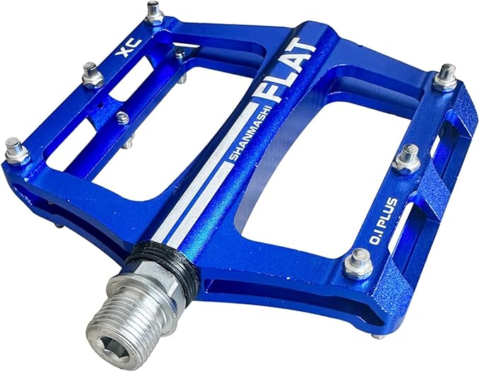 UPANBIKE Mountain Bike Bearing Pedals 9/16'' Spindle Aluminum Alloy Flat Platform for BMX MTB Road Bicycle