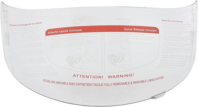 TCMT Clear Motorcycle Scooter Replacement Flip Up Full Open Face Helmet Visor Shield For TCMT DOT Adult Street Bike ATV Helmet Anti-fog treatment Anti-UV treatment Anti-scratch treatment