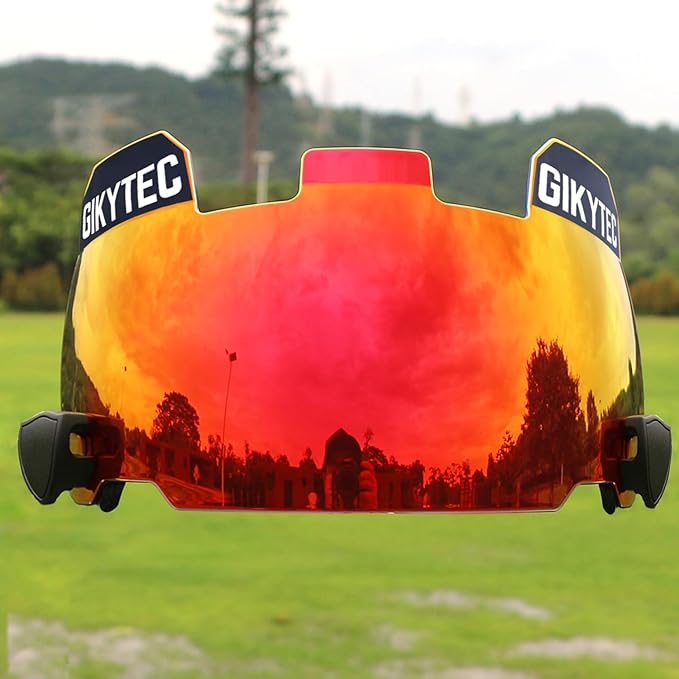 Football Helmet Visor, Scratch Resistant, for Helmet Fits Youth and Adult Football Helmets