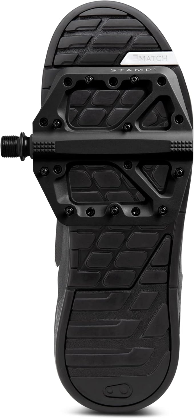 Crankbrothers Stamp Flat MTB Pedals - Size-Specific, Lightweight, Versatile, Durable Bike Pedals