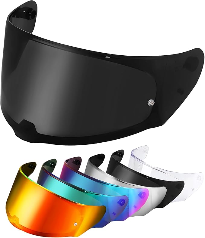 Helmet Visors Face Shield Replacement,For Assault/Rapid/Stream Helmet Visor Accessories (Black)