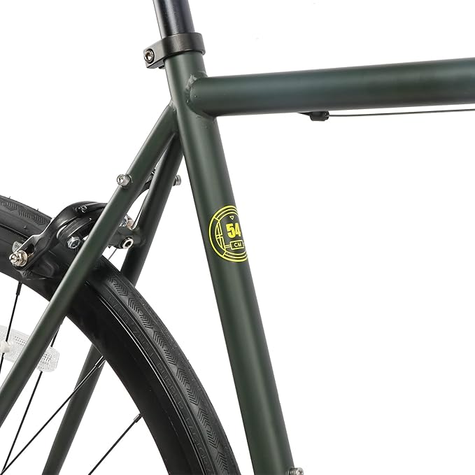 AVASTA Single-Speed Fixed Gear Urban Commuter Fixie Bike Flip Flop Hub Bicycle, Multiple Colors