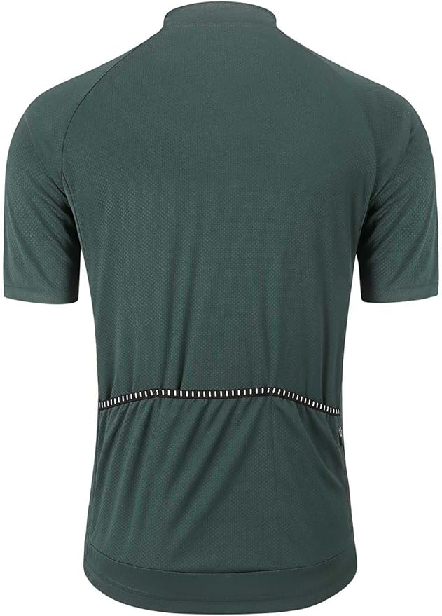 ARSUXEO 1/2 Zipper Cycling Jersey Men Short Sleeves Bike Shirts for Men Biking Bicycle Road Bike Jerseys