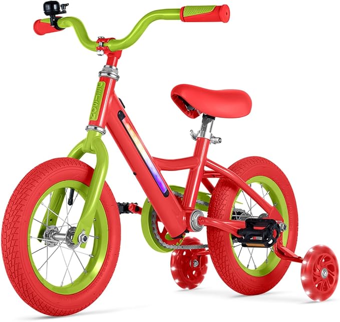 Jetson Light Rider Kids’ Light-up Unisex Bike, LED Light-up Frame, 3 Different Light Modes