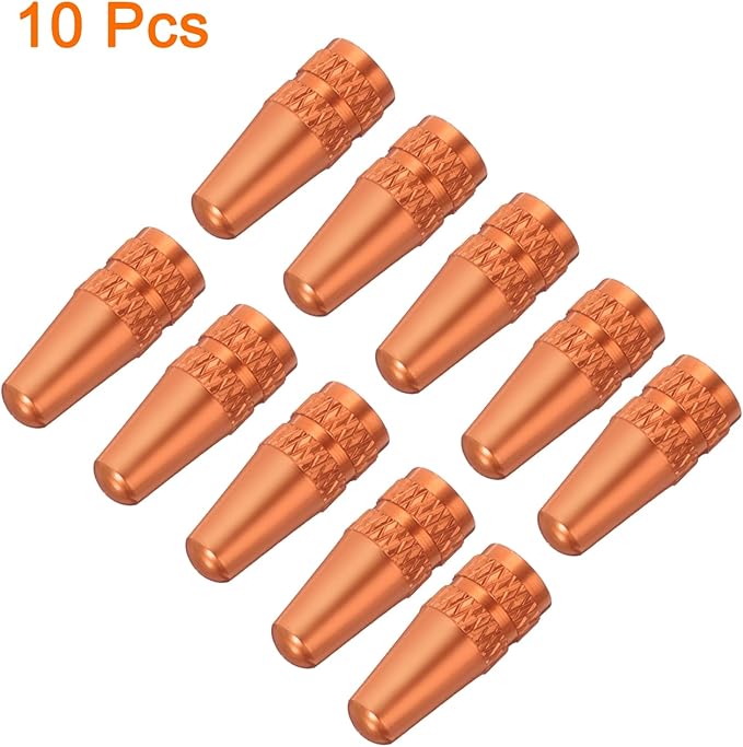 HARFINGTON Bike Valve Caps Anodized Aluminum Road Bicycle Air Tire Valve Caps Dust Caps for MTB Road Racing Bicycle