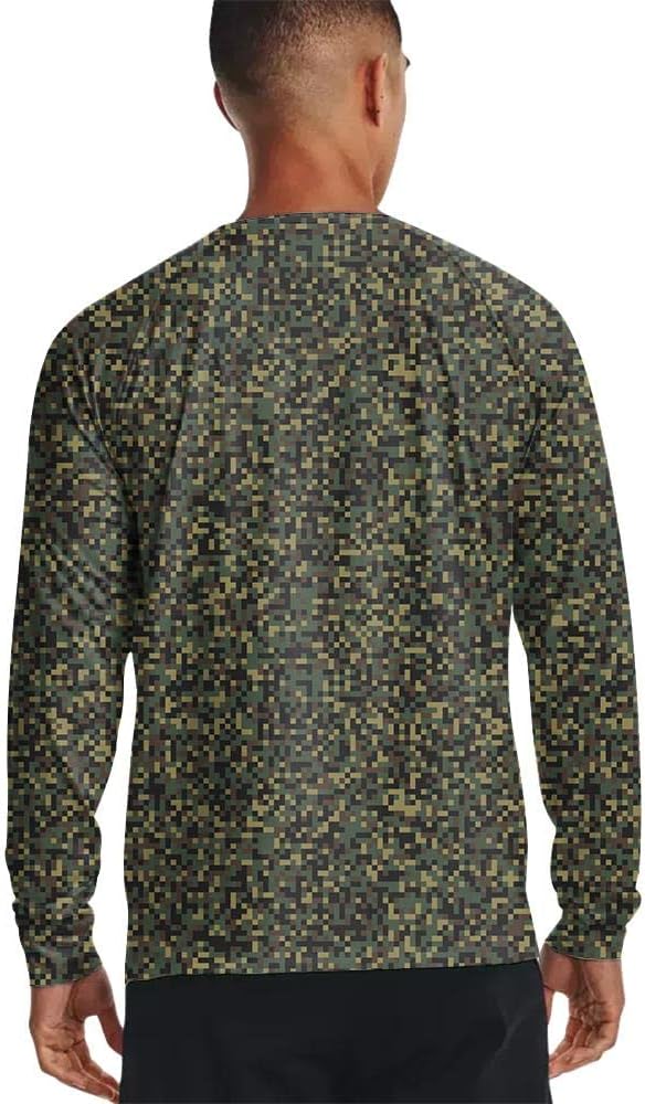 Men's MTB Shirt Long Sleeve Off-Road Motocross Cycling Jersey Mountain Bike Shirts Quick-Dry Moisture Wicking