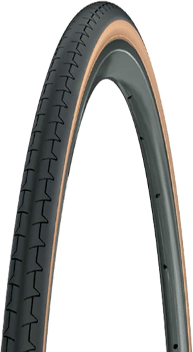 Michelin Dynamic Classic Road Bike Tires – Durable, Lightweight Tubeless & Non-Tubeless 700c Clincher Tyres with Gum Walls, Various Widths & Sizes