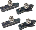4PCS Premium Bike Brake Pads, Professional Mountain Bicycle V-Brake Pads, Bike Brake Blocks Kit