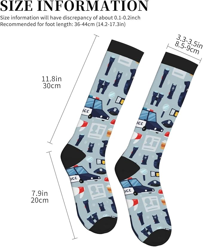 bassyil Compression Socks for Women & Men Circulation 15-20 mmHg Knee High Best Support for Nurses Travel Running Athletic