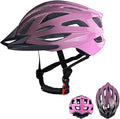 Bike Helmets for Adults, Mountain Bike Helmets for Men with Visor, Adjustable Fit Bicycle Helmet for Women, Road Recreational Cycling Helmet with Chin Strap