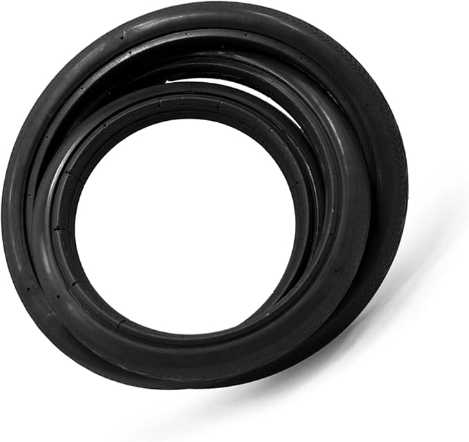 ZJchao 700x28c Polyurethane Solid Road Tire, 700C Tire for Cycling Race Road Racing (Black)