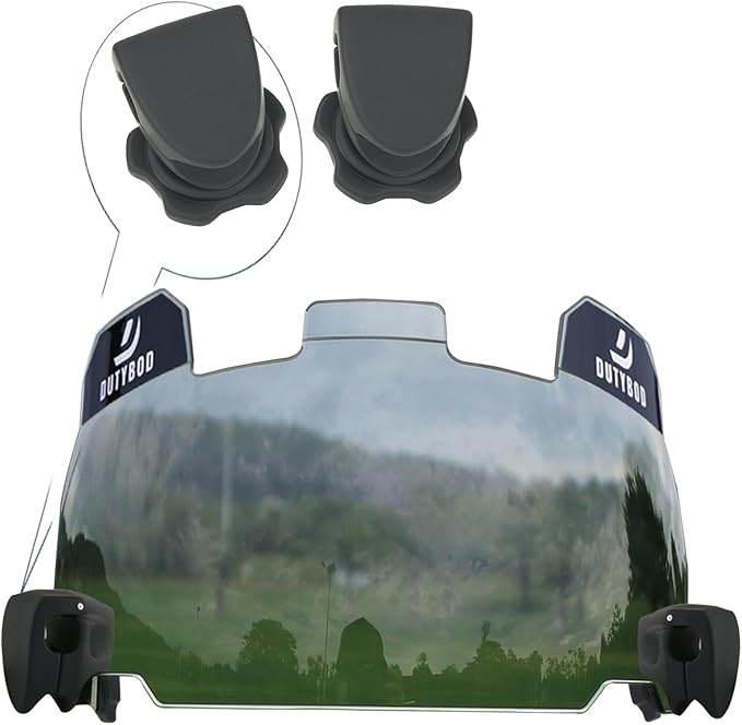 Football Visor, Clear Football Helmet Visor, Football Shield, Fits Youth and Adult Football Helmets