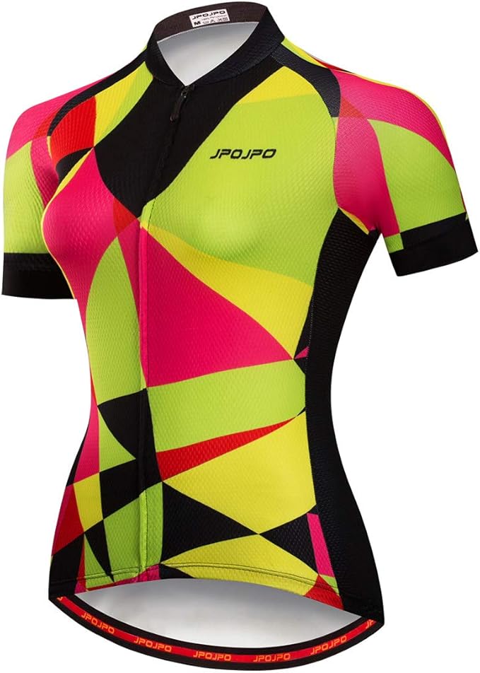 Cycling Jersey Women MTB Tops Mountain Bike Jersey Shirts Short Sleeve Summer