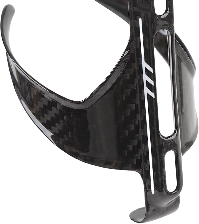 Bike Water Bottle Holder, Composite Material, Bicycle Bottle Cage, Lightweight 15g, Aerodynamic, Nonslip Grip with Hex Wrench for Road, Mountain, City Bikes