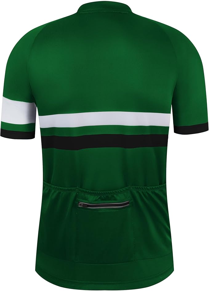Coconut Ropamo CR Mens Cycling Jersey Short Sleeve Road Bike Shirt with 3+1 Zipper Pockets Breathable Quick Dry