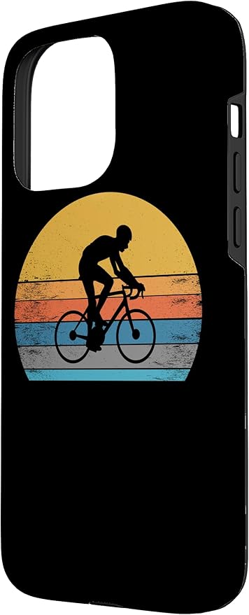Racing Road Bike Vntage Cycling Riding Racing Bike Bicycle Case for iPhone 15 Pro Max