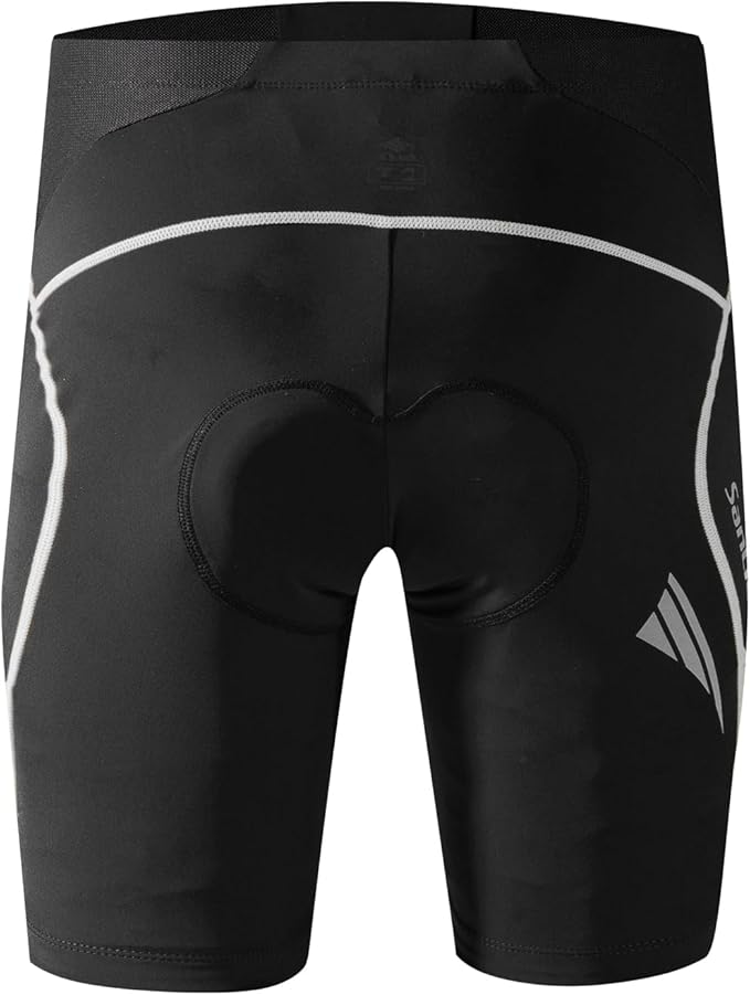 Santic Men's Cycling Shorts Padded Bicycle Riding Pants Bike Biking Clothes Cycle Wear Tights