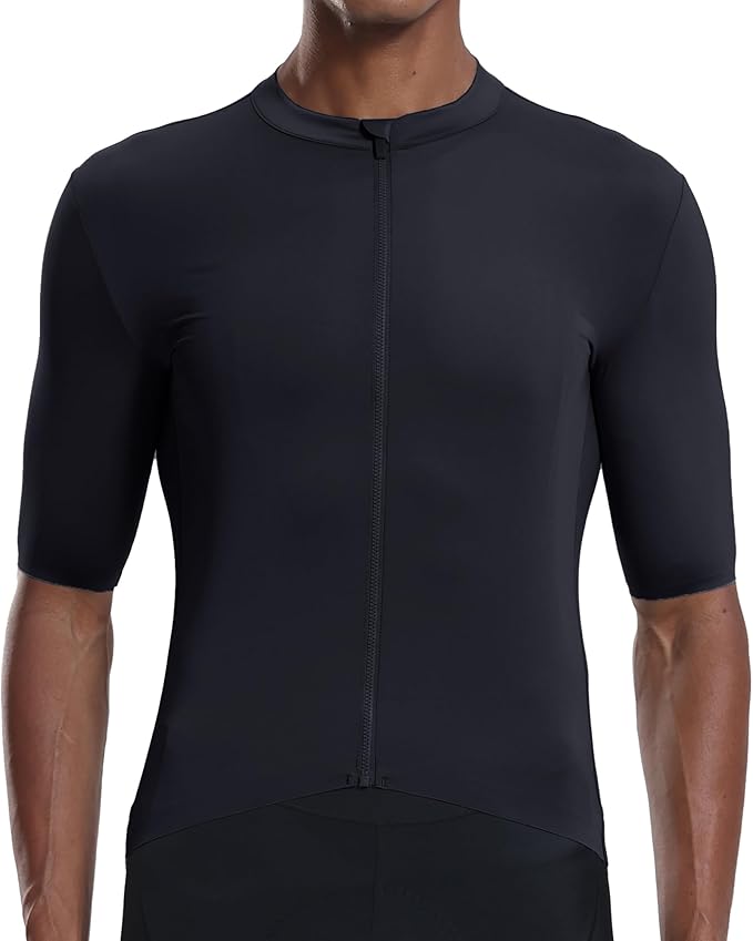 YKYWBIKE Cycling Jersey Men with Pockets Bike Jersey Short Sleeve Biking Shirts for Men Cycling Breathable MTB Biker Shirts
