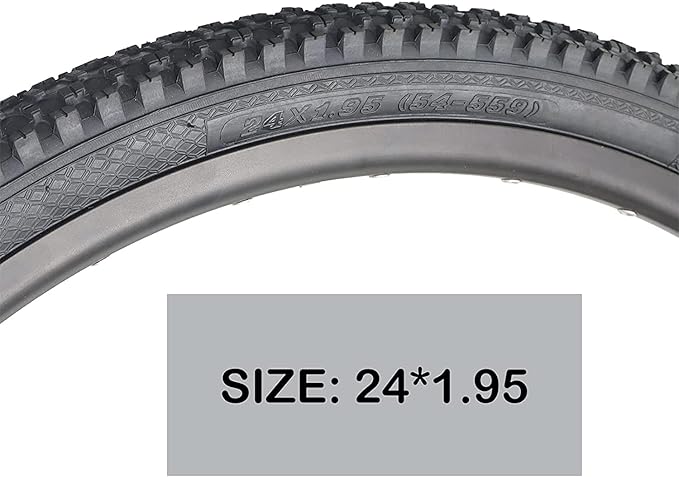 MOHEGIA Mountain Bike Tires - 20/24/26/27.5 Inch Folding MTB Bicycle Tires Replacement,Steel Bead All-Terrain and High-Performance Durable for Off-Road,Street & Trail Adventures