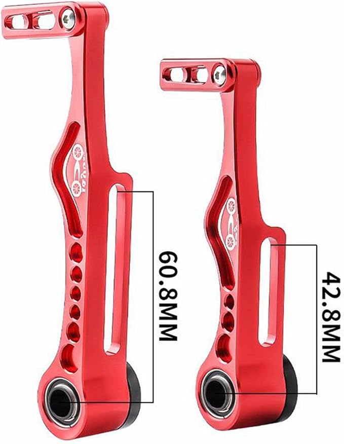 Linear Pull Bike V Brakes Front Rear Set Replacement Fit,Aluminum Alloy V-Type Bike Brake Set for Road Bike Bike BMX Repairing Accessories