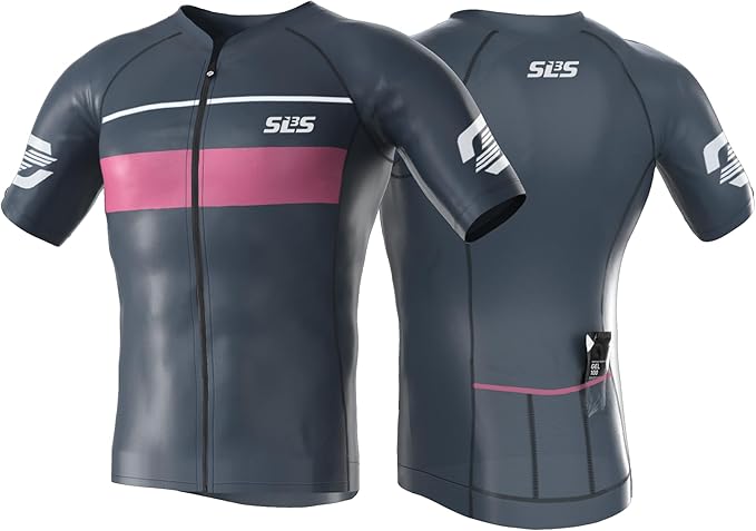 SLS3 Bike Jersey for Men Cycling – Men's Cycling Jersey Short Sleeve – Lightweight Road Bike Shirts