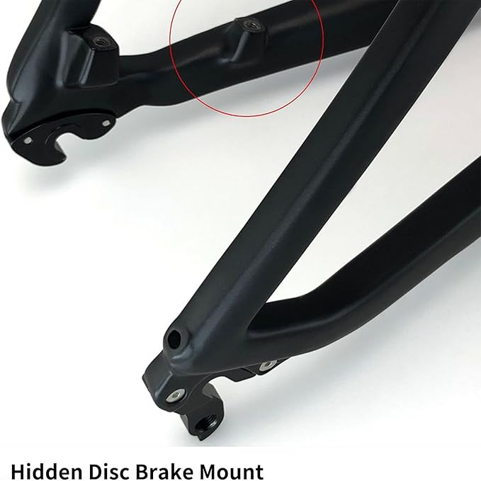 Mountain Bike Hardtail Disc Brake Frame 27.5er 29er Carbon Fibre Rigid Frame 15/17/19in Thru-Axle Frame 142mm/148mm XC Cyclocross Bikes Frame Full Internal Routing(27.5 * 19"_148MM)