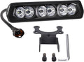 YCHOW-TECH Dirt Bike LED Light Bar 60W 6000LM Motorcycle Headlight Kit CREE LED Pod Light Bar Screwless Spot Off Road Driving Fog Lights Universal for CRF110 CRF250F KLX110 TTR110 TTR110E RM85 YZF450