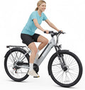 Electric Bike for Adults, 1200W Peak Commuter Ebike with 48V Built-in Battery 26" City Step Through E-Bike 7-Speed 65Miles 20Mph Urban Electric Bicycles for Women Men Teens