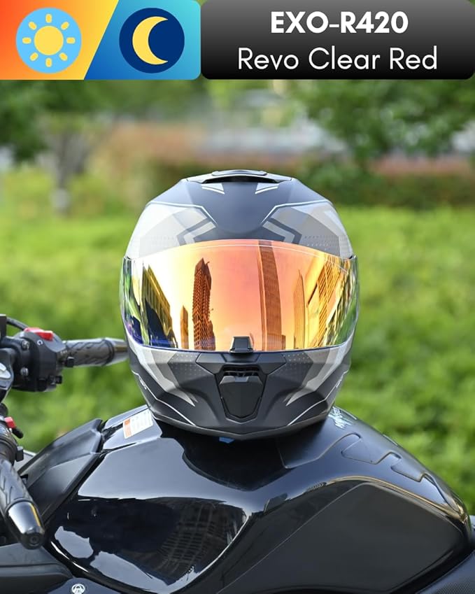 Replacement Motorcycle Helmet Visor Shield for R420 Visor Wearproof Windproof Sun Protection Helmet Accessories