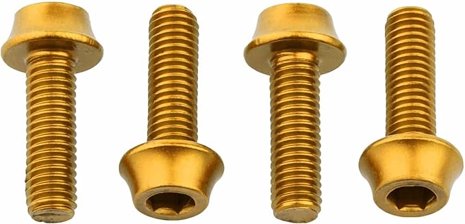 Wolf Tooth Precision Anodized Water Bottle Cage Bolts