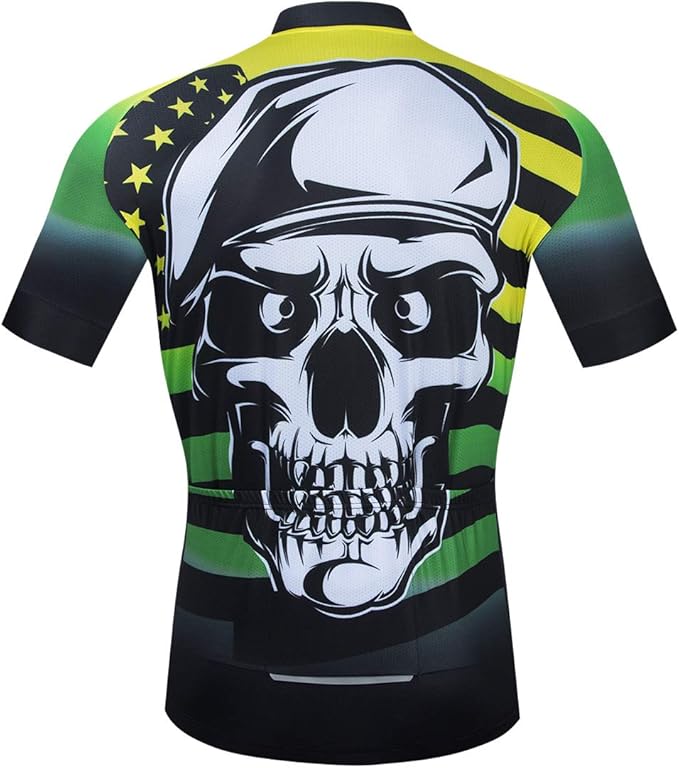 Hotlion Summer Cycling Jersey Men Mountain Bike Jersey Quick Dry Bicycle Shirt Short Sleeve Cycling Clothing