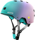 OutdoorMaster MIPS Skateboard Cycling Helmet for Adults - Lightweight, Ventilated Multi-Sport Helmet with Two Removable Liners for Scooter, Roller Skating, Inline Skating, Rollerblading