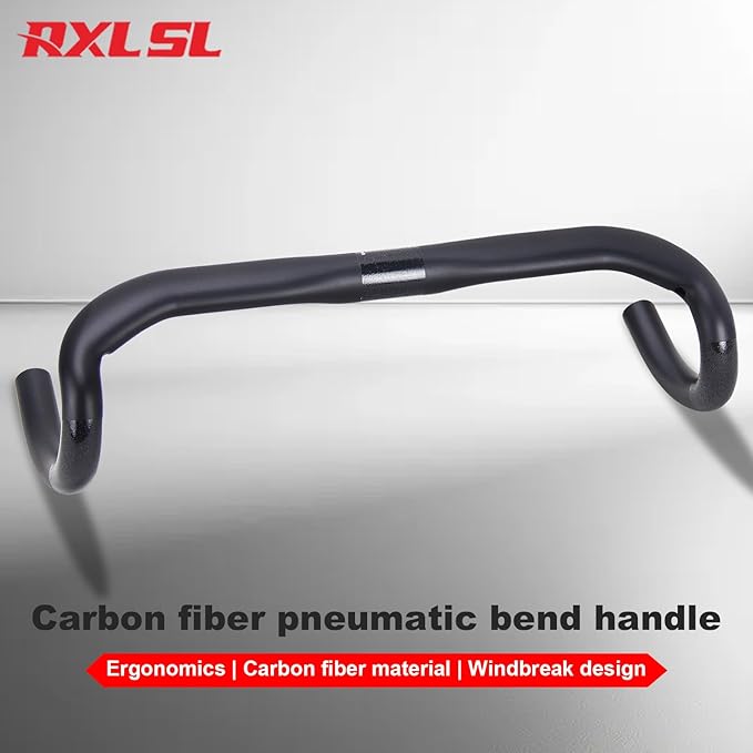 RXL SL Carbon Road Bike Handlebar - 380mm, UD Matte, 31.8 Drop