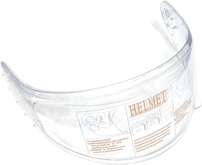 Full Face Motorcycle Helmet Racing Motocross Helmets with Pinlock Compatible Clear&Tinted Visors DOT Model Approved Street Bike Helmet