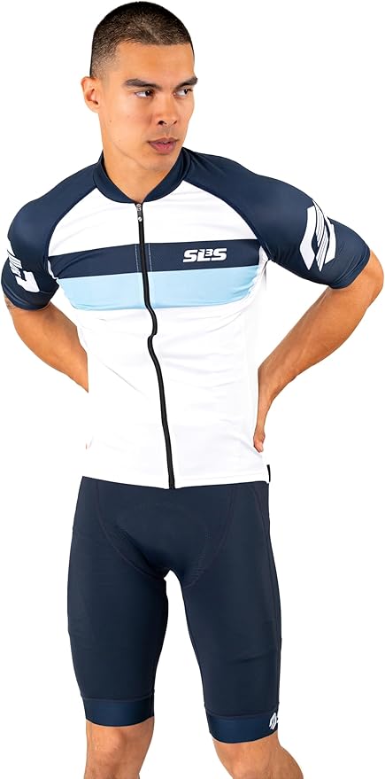 SLS3 Bike Jersey for Men Cycling – Men's Cycling Jersey Short Sleeve – Lightweight Road Bike Shirts