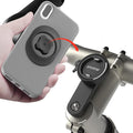 sincetop Bike Phone Mount, Mountain Bicycle Stem Phone Holder - Quick Attach/Release Aluminum Handlebar Phone Mount, MTB Road Bike Cell Phone Clamp for iPhone and 4"-7.3" Smartphones