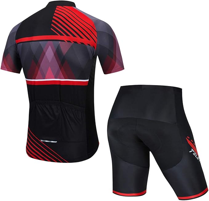 Cycling Jerseys Sets Short Sleeve Bike Clothing Suits Bicycle top Men MTB Jersey Breathable Summer