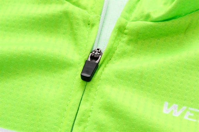 Cycling Jersey Men Full Zip Bike Shirt Racing Top Bicycle Clothing